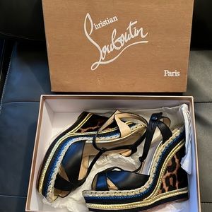 Authentic Christian Louboutin worn twice